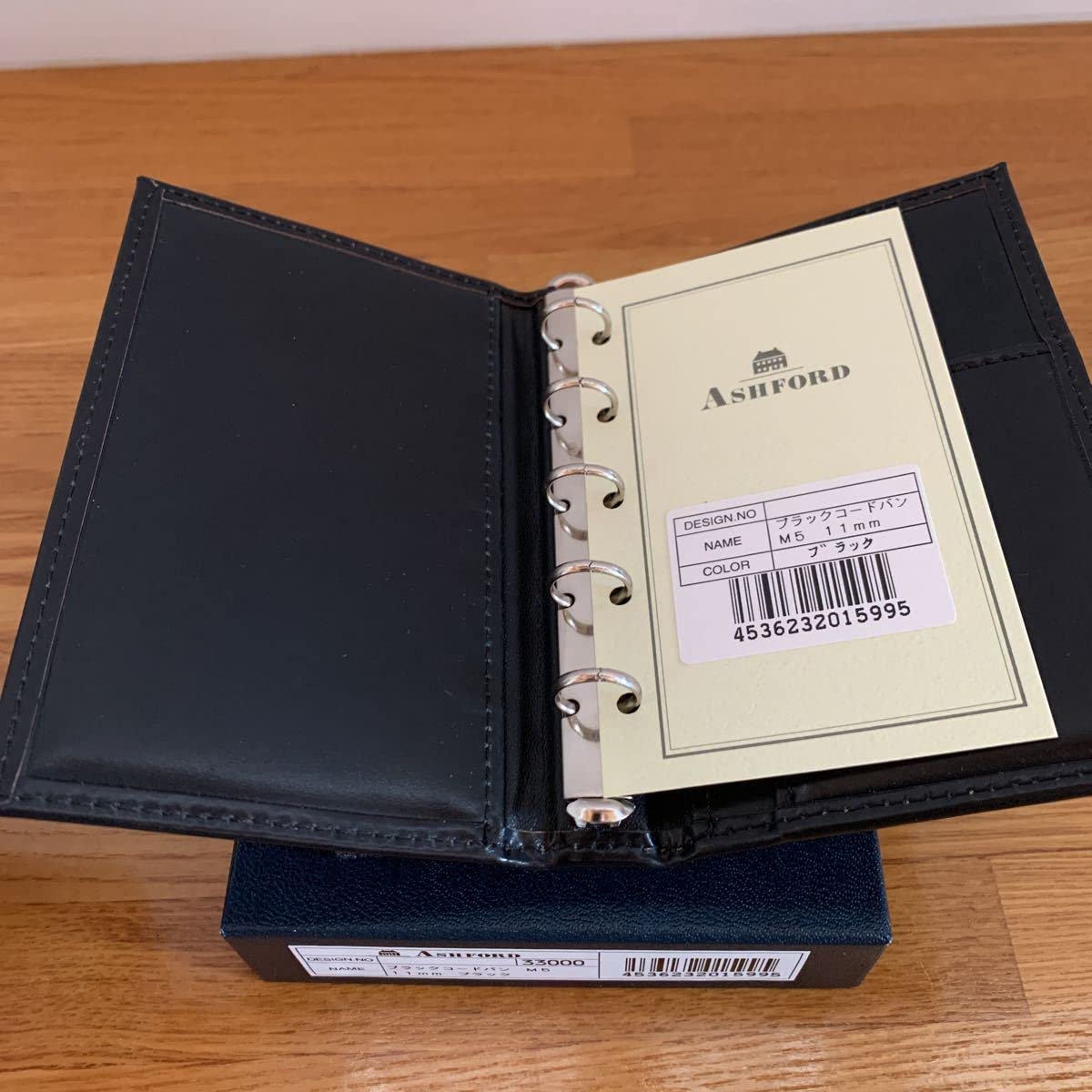 趣味文　アシュフォード　コードパン黒色　M5 手帳 02100816_2048x.jpg?v=1725600273